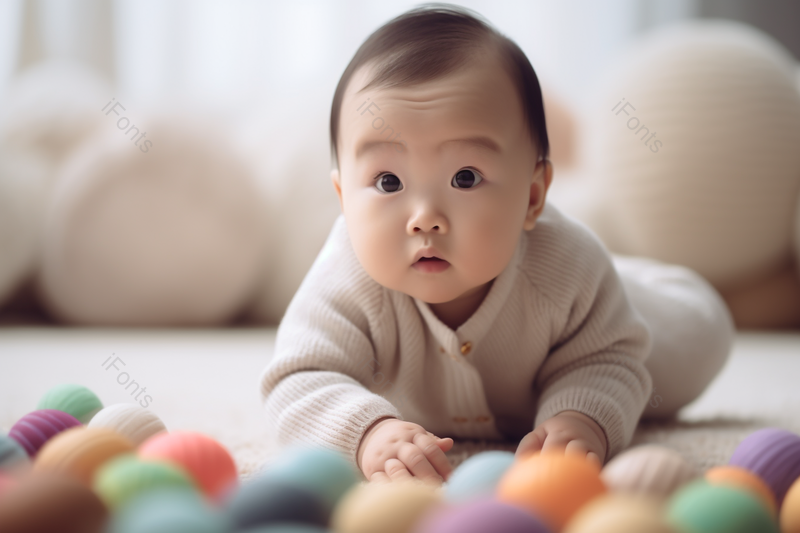 在室内正在爬行的可爱宝宝摄影实拍图,高清,摄影图,摄影图片,图片大全,摄影图免费下载